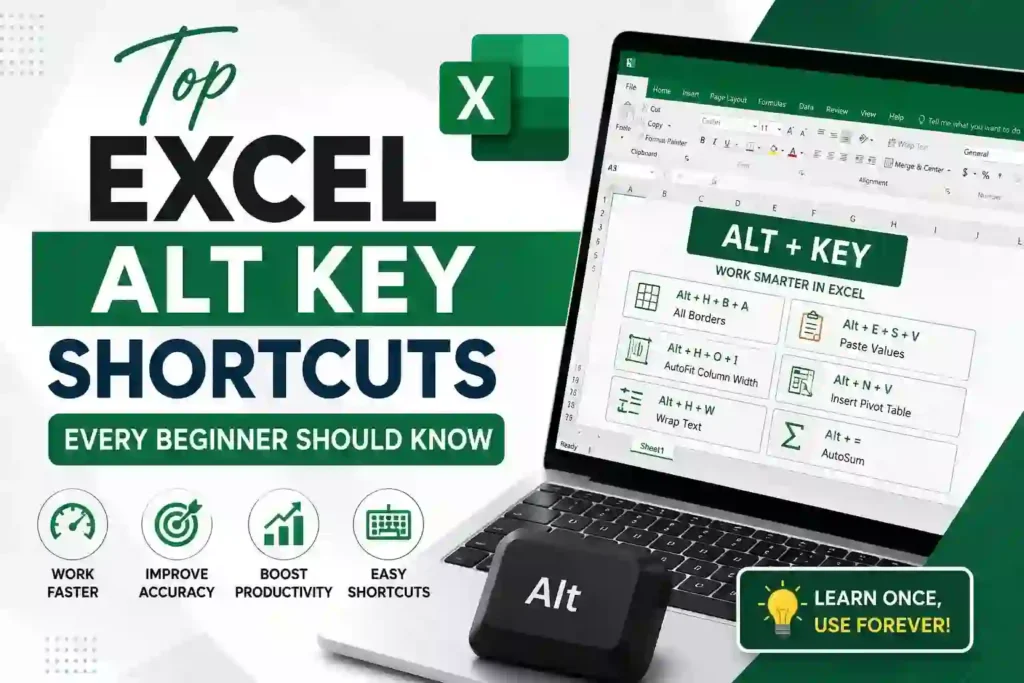 Top Excel Alt Keys