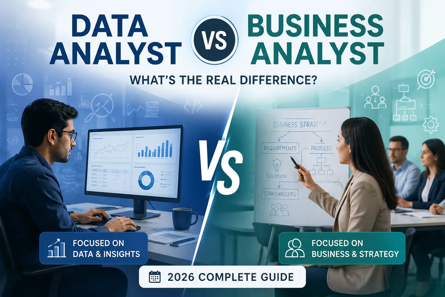 Data Analyst vs Business Analyst
