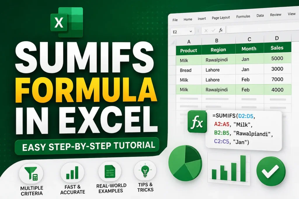 SUMIFS Formula